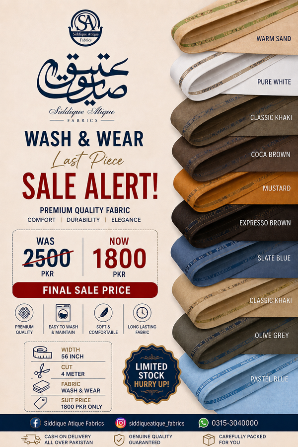 WASH & WEAR 113