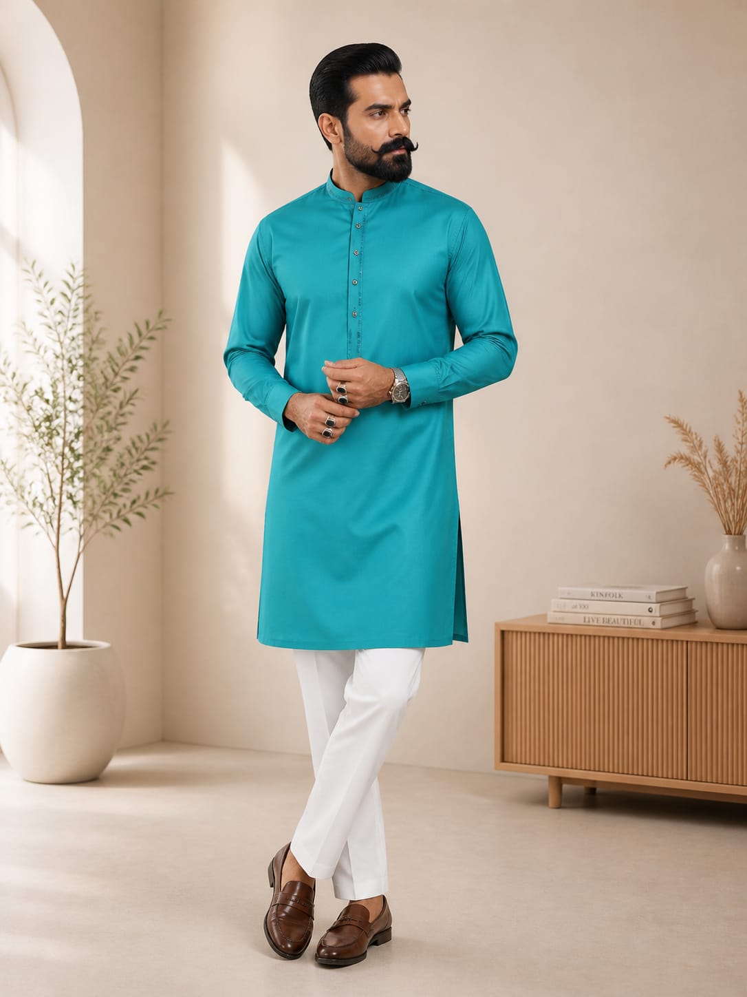 Premium Men’s Unstitched Kurta Collection – Exclusive Shades
